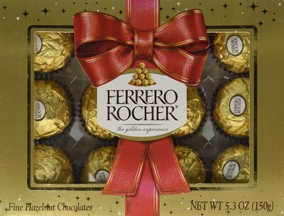 Holiday gift box pralines