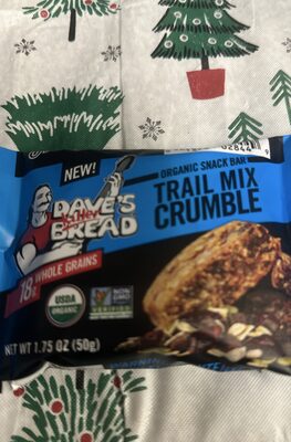 Organic Snack Bar Trail Mix Crumble