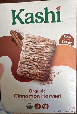 Organic Cinanon Harvest Whole Wheat Biscuits with Sweet Cinnamon