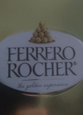 Ferrero rocher, fine hazelnut chocolates